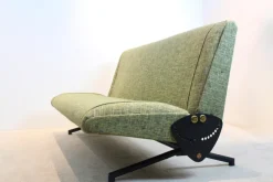 Pamono D70 Sofa Daybed attributed to Osvaldo Borsani for Tecno, 1954> Daybeds & Chaises Lounges