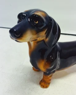 New Pamono Dachshund Statue Ceramic from Ceramiche Boxer