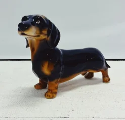 New Pamono Dachshund Statue Ceramic from Ceramiche Boxer