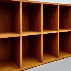 Pamono Dada Est. Custom Oak Vinyl Record Cabinet, Handcrafted Storage with Midcentury><noscript><img width=