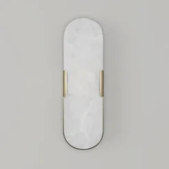 Pamono Dahlia Alabaster Wall Lamp by Creativemary> Wall Lights & Sconces