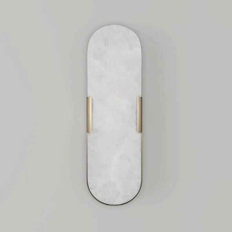 Pamono Dahlia Alabaster Wall Lamp by Creativemary> Wall Lights & Sconces