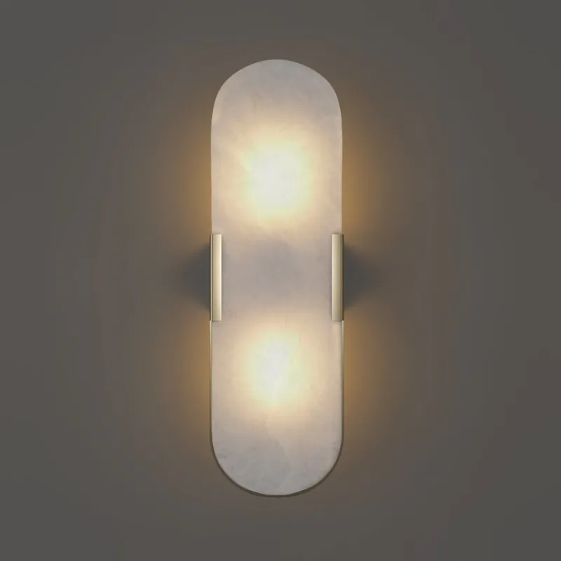 Pamono Dahlia Alabaster Wall Lamp by Creativemary> Wall Lights & Sconces