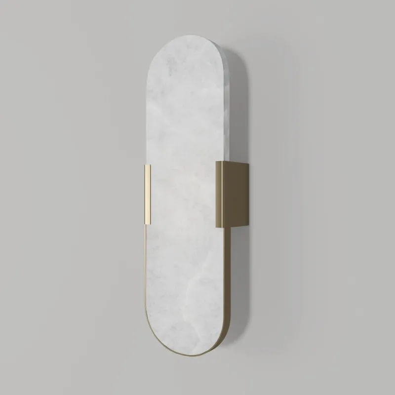 Pamono Dahlia Alabaster Wall Lamp by Creativemary> Wall Lights & Sconces
