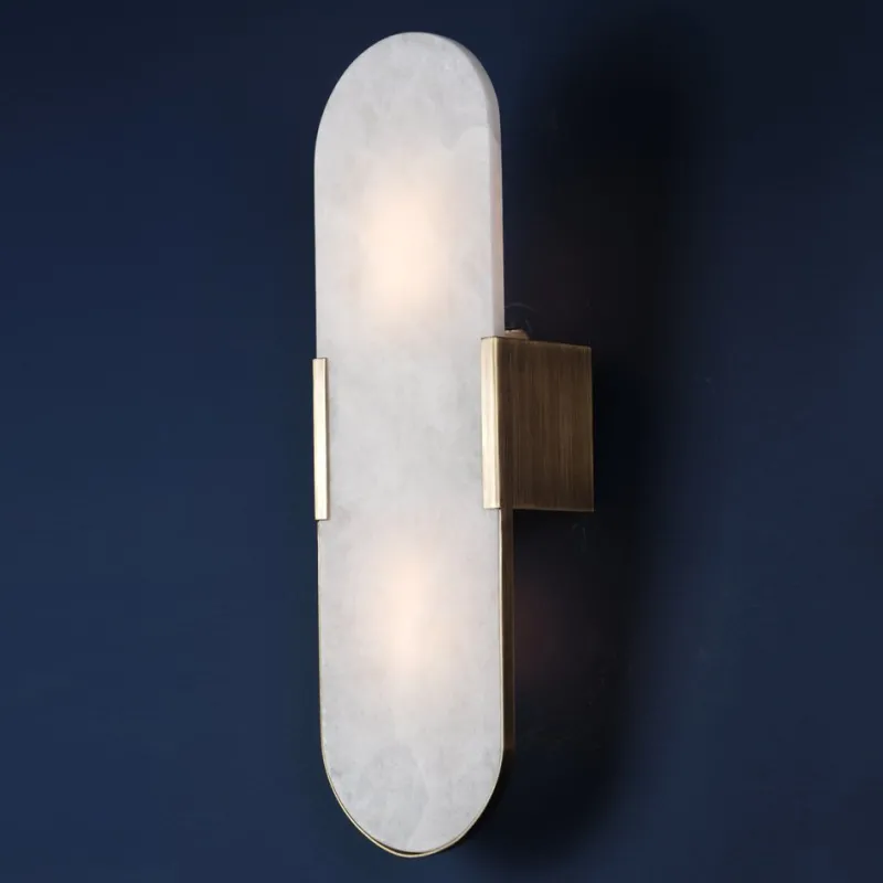 Pamono Dahlia Alabaster Wall Lamp by Creativemary> Wall Lights & Sconces