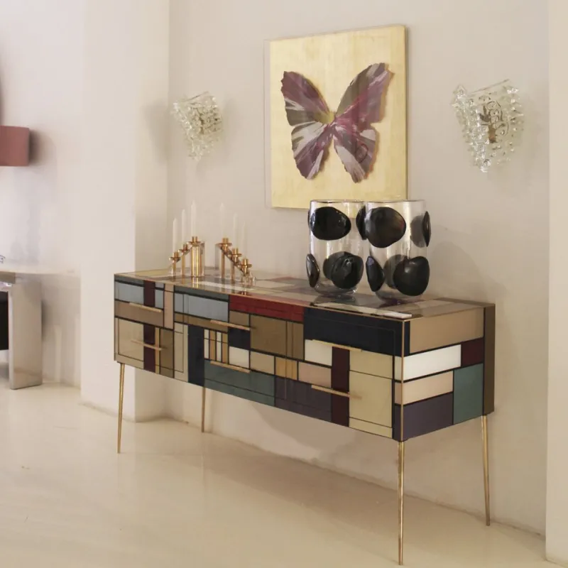 Pamono Damien Hirst, Butterfly Spin Painting, 2009, Acrylic & Gold Leaf