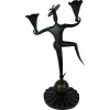 Hot Pamono Dancing Clown Candlestick by Dagobert Pechce for Wiener Werkstätte, 1890s