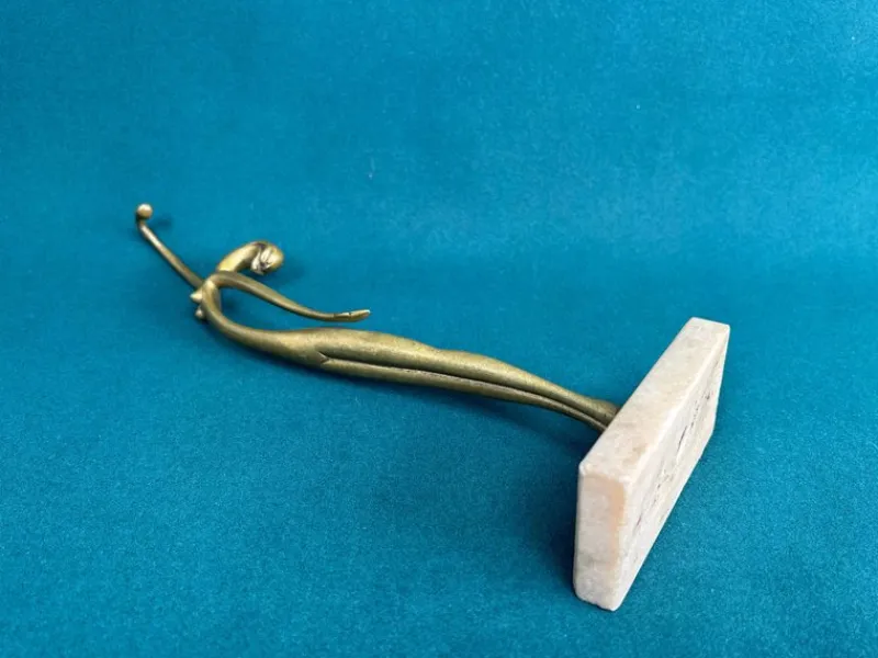 Pamono Dancing Girl Ria by Karl Hagenauer for Werkstätte Hagenauer, 1925> Art Deco|Sculpture