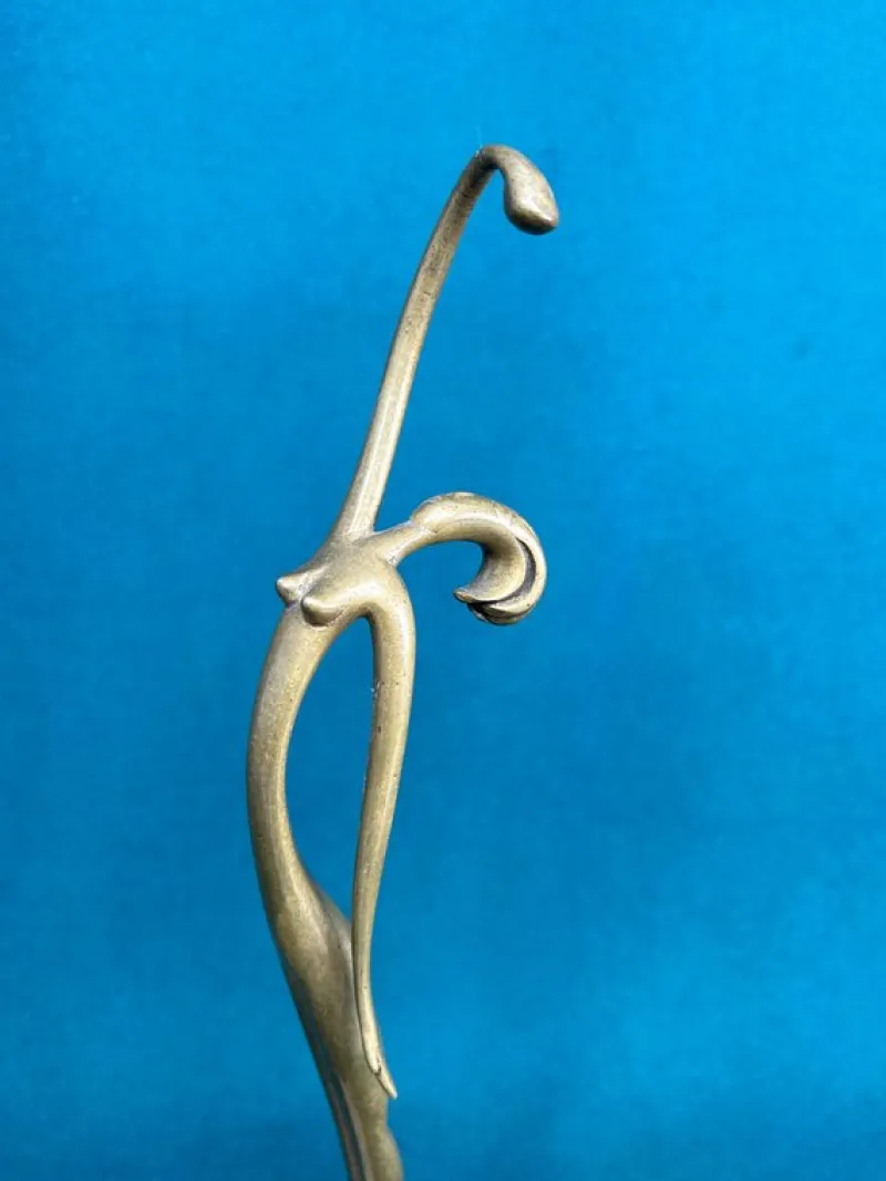 Pamono Dancing Girl Ria by Karl Hagenauer for Werkstätte Hagenauer, 1925> Art Deco|Sculpture