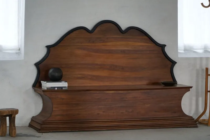Outlet Pamono Danish Art Deco Storage Bench in Nutwood, 1920s, Set of 8