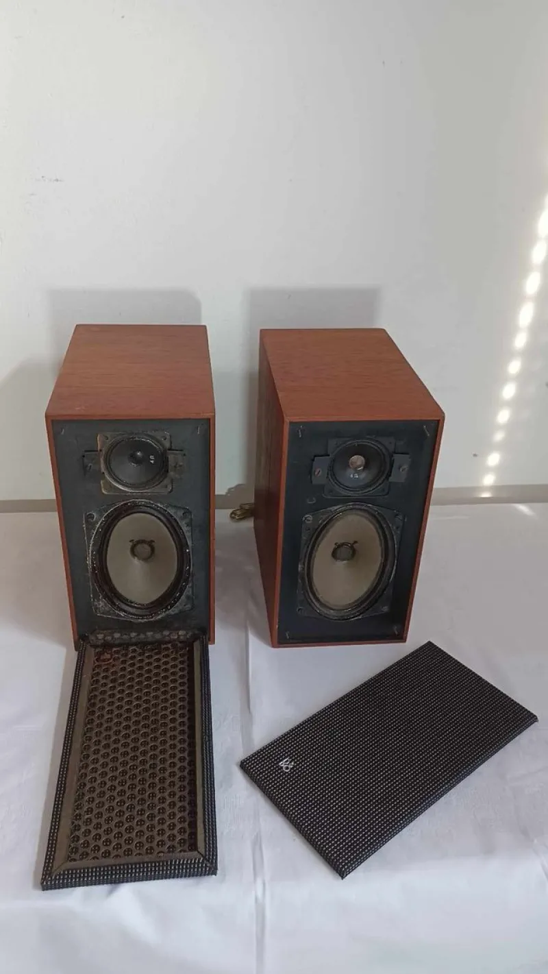 Pamono Danish Beovox 500 Speakers from Bang & Olufsen, 1960s, Set of 2> Electronics