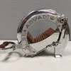 Pamono Danish Bread Cutter in Chrome and Mahogany from Raadvad, 1960s> Cutlery & Serving Utensils