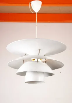 Best Pamono Danish Brushed Metal Charlottenborg Model PH 6 ½ -6V Pendant Light by Poul Henningsen for Louis Poulsen, 1970s