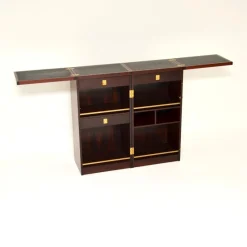 Pamono Danish Captain's Bar attributed to Reno Wahl Iversen for Dyrlund, 1960s> Cabinets & Wardrobes