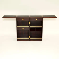 Pamono Danish Captain's Bar attributed to Reno Wahl Iversen for Dyrlund, 1960s> Cabinets & Wardrobes