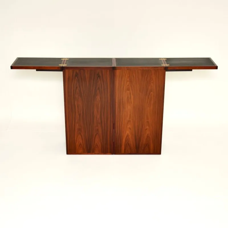 Pamono Danish Captain's Bar attributed to Reno Wahl Iversen for Dyrlund, 1960s> Cabinets & Wardrobes
