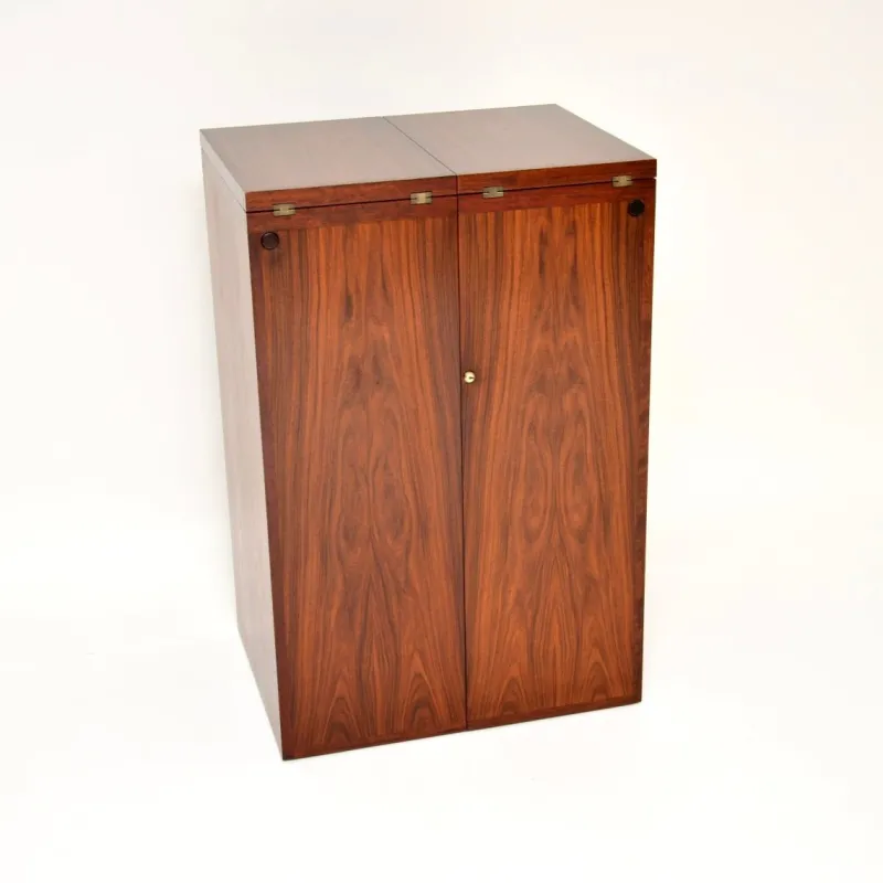 Pamono Danish Captain's Bar attributed to Reno Wahl Iversen for Dyrlund, 1960s> Cabinets & Wardrobes