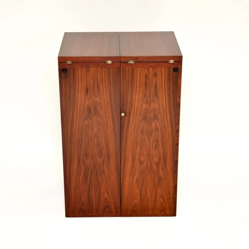 Pamono Danish Captain's Bar attributed to Reno Wahl Iversen for Dyrlund, 1960s> Cabinets & Wardrobes