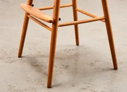Pamono Danish Children's High Chair by Nanna Ditzel for Kold Savvaerk, 1950s><noscript><img width=
