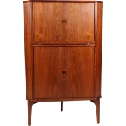New Pamono Danish Corner Cabinet in Rosewood, 1960s