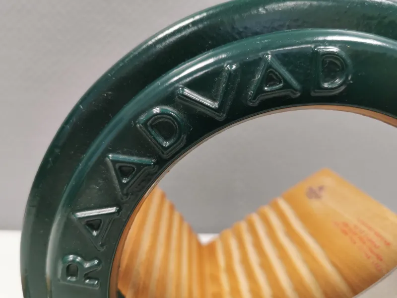 Pamono Danish Dark Green Bread Cutter from Royal Raadvad> Cutlery & Serving Utensils