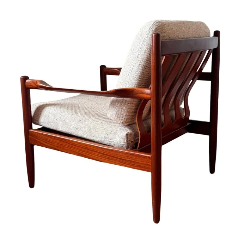 Pamono Danish Easy Chairs and Sofa in Rosewood by Grete Jalk for France & Son 1960s, Set of 3> Living Room Sets