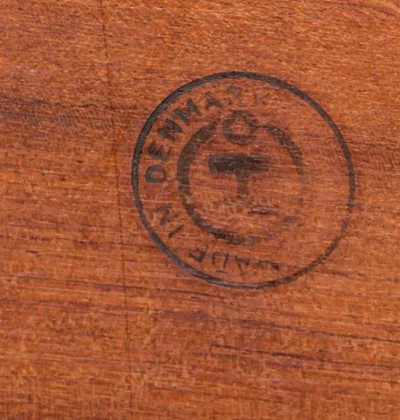Sale Pamono Danish Extendable and Reversible Table in Rosewood and Felt by Carlo Jensen for Hundevad & Co., 1960s