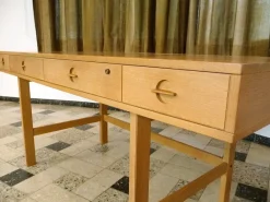 Pamono Danish Flip-Top Partner Desk by Jens Quistgaard for Løvig, 1960s><noscript><img width=
