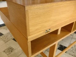 Pamono Danish Flip-Top Partner Desk by Jens Quistgaard for Løvig, 1960s><noscript><img width=