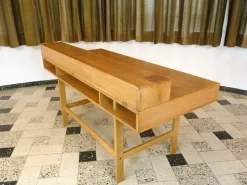 Pamono Danish Flip-Top Partner Desk by Jens Quistgaard for Løvig, 1960s><noscript><img width=