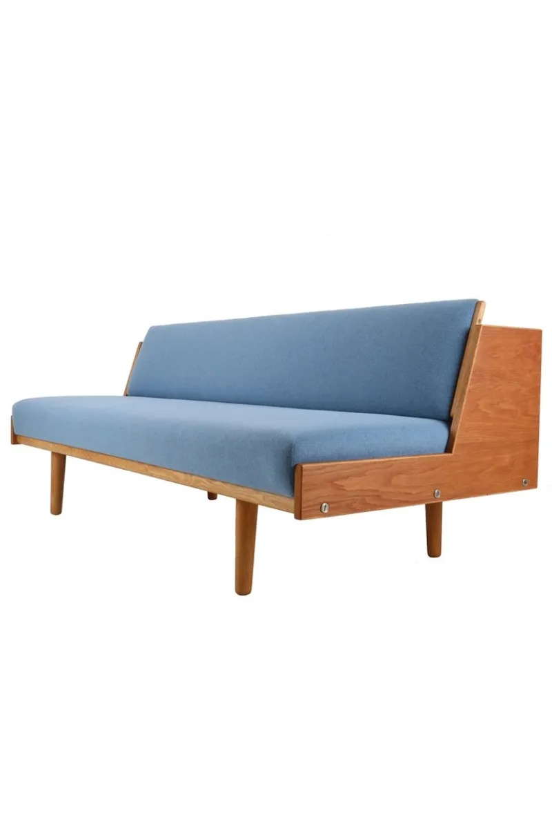 Pamono Danish GE 258 Sofa Bed by Hans Wegner for Getama, 1960s> Couches & Sofas