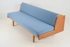 Pamono Danish GE 258 Sofa Bed by Hans Wegner for Getama, 1960s><noscript><img width=
