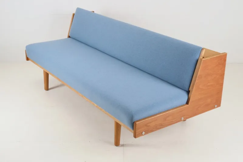 Pamono Danish GE 258 Sofa Bed by Hans Wegner for Getama, 1960s> Couches & Sofas