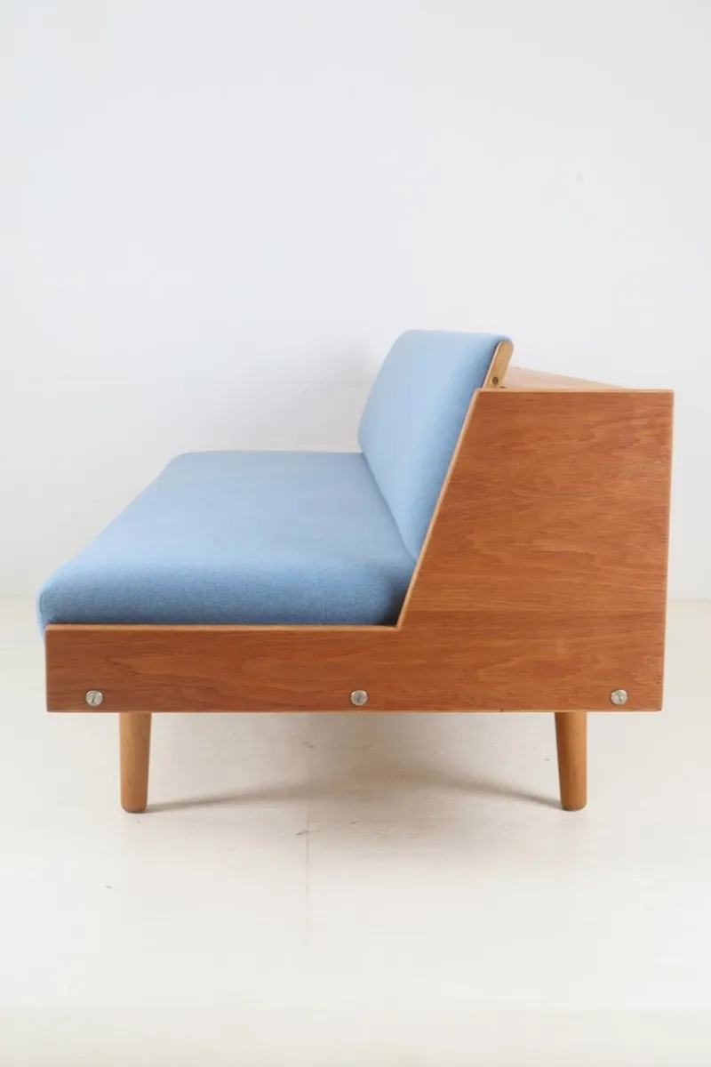 Pamono Danish GE 258 Sofa Bed by Hans Wegner for Getama, 1960s> Couches & Sofas