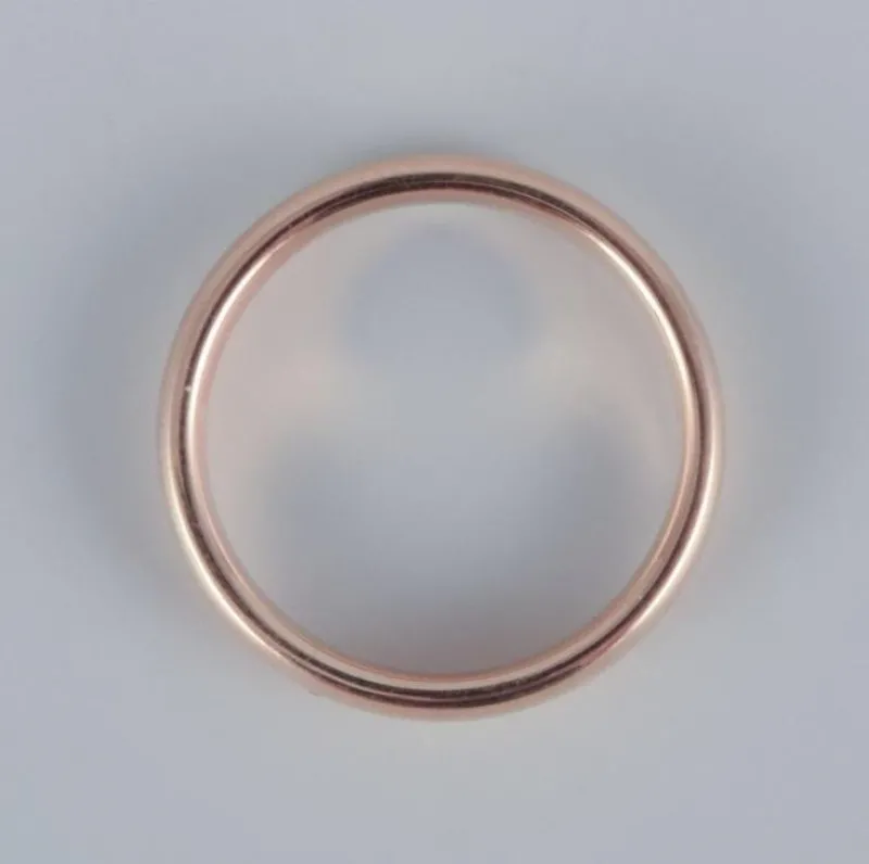 Pamono Danish Goldsmith 14-Karat Gold Alliance Ring, 1960s> Rings