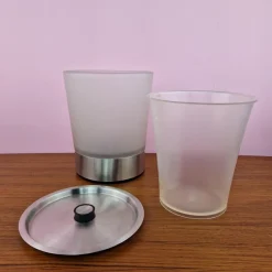 Pamono Danish Ice Bucket by Jakob Wagner for Menu, 1980s> Ice Buckets & Wine Coolers