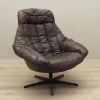 Pamono Danish Leather Swivel Armchair by H.W. Klein for Bramin, 1960s> Office Chairs