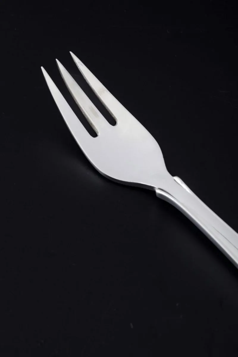 Pamono Danish Lily of the Valley Fish Fork in Sterling Silver from Georg Jensen, 1950s> Cutlery & Serving Utensils