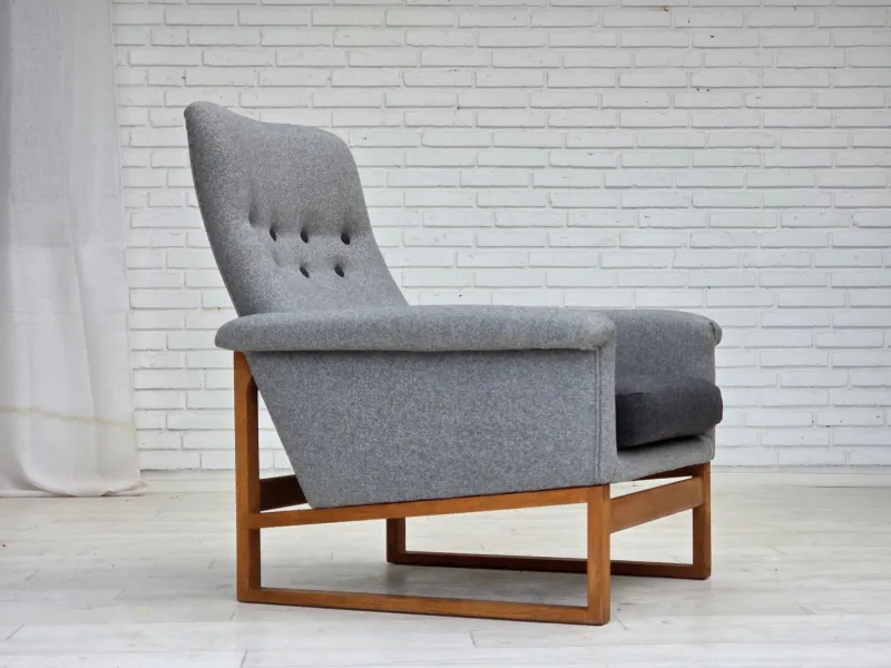Outlet Pamono Danish Lounge Chair by Børge Mogensen for Fredericia Stolefabrik, 1960s
