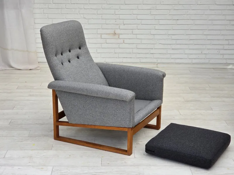 Outlet Pamono Danish Lounge Chair by Børge Mogensen for Fredericia Stolefabrik, 1960s