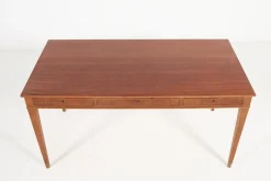 Clearance Pamono Danish Mahogany Desk from Frits Henningsen, 1950s