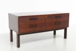 Discount Pamono Danish Mid-Century Rosewood Chest of Drawers by Kai Kristiansen for FM, Denmark, 1960s