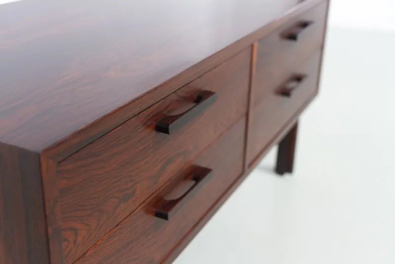 Discount Pamono Danish Mid-Century Rosewood Chest of Drawers by Kai Kristiansen for FM, Denmark, 1960s