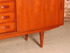 Clearance Pamono Danish Mid-Century Teak Sideboard from Clausen& Son, 1960s