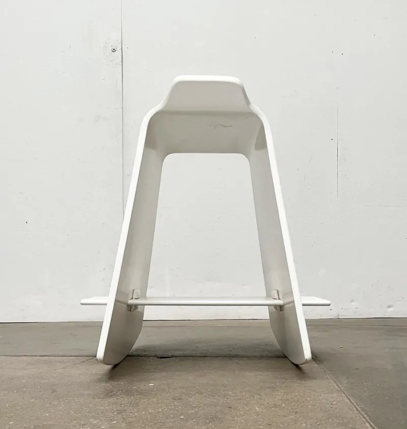 Pamono Danish Minimalist Rocking Stool by Michael C. Poulsen> Rocking Chairs