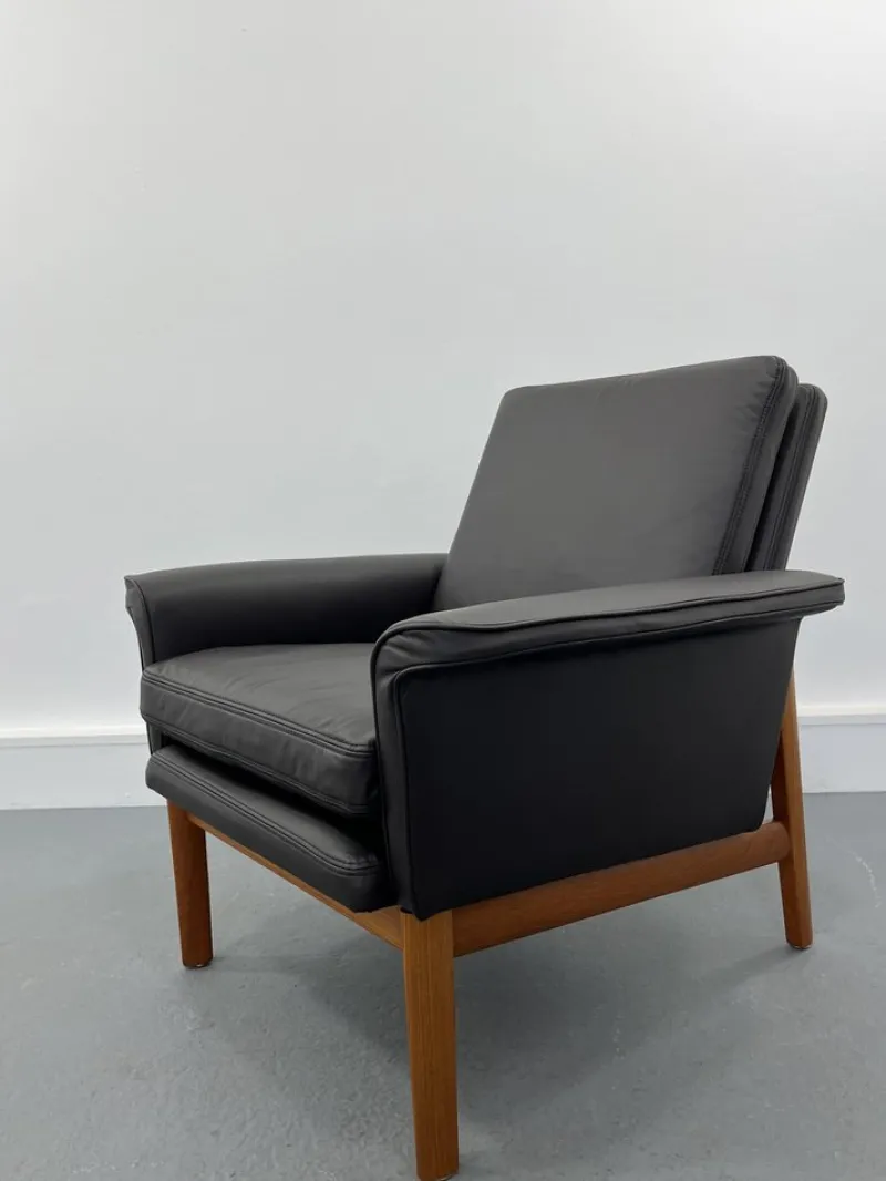 Pamono Danish Model 218 Chair by Finn Juhl Jupiter for France & Son, 1965> Daybeds & Chaises Lounges
