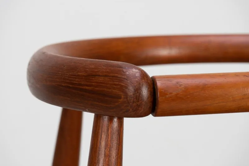 Pamono Danish Model 115 Childrens High Chair in Teak attributed to Nanna Ditzel for Kolds Savvaerk, 1960s