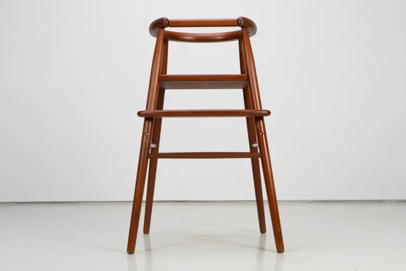 Pamono Danish Model 115 Childrens High Chair in Teak attributed to Nanna Ditzel for Kolds Savvaerk, 1960s
