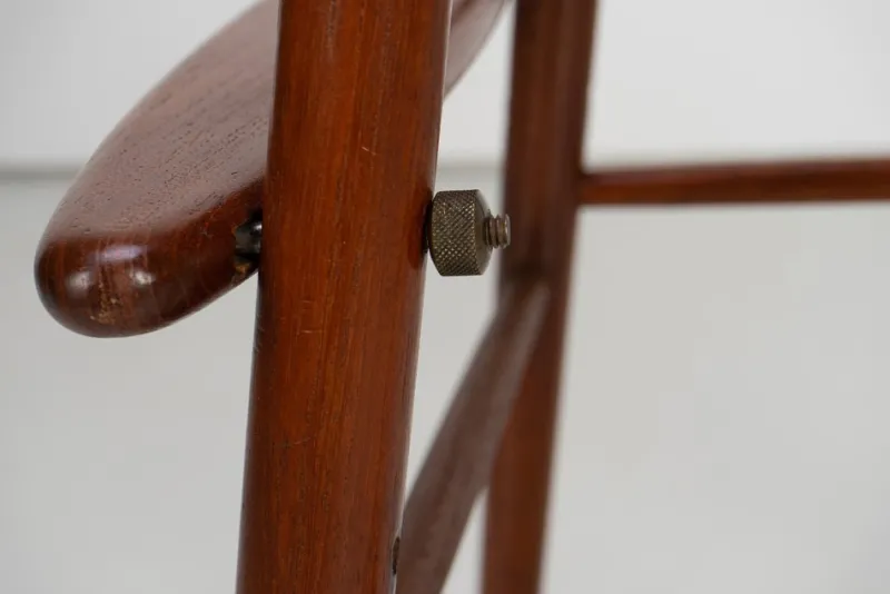 Pamono Danish Model 115 Childrens High Chair in Teak attributed to Nanna Ditzel for Kolds Savvaerk, 1960s