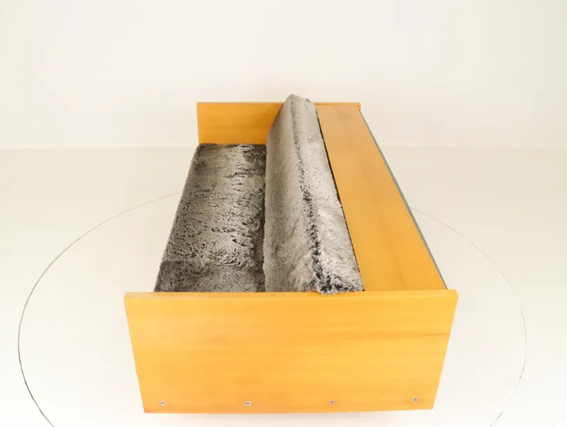 Pamono Danish Model GE258 Convertible Sofa by Hans Wegner for Getama, 1960s